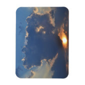 Teacup Cloud Formation by STaylorとの夕日 マグネット (縦)
