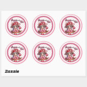 Teacup Cutie Sticker ラウンドシール (シート)