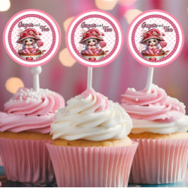 Teacup Cutie Sticker ラウンドシール