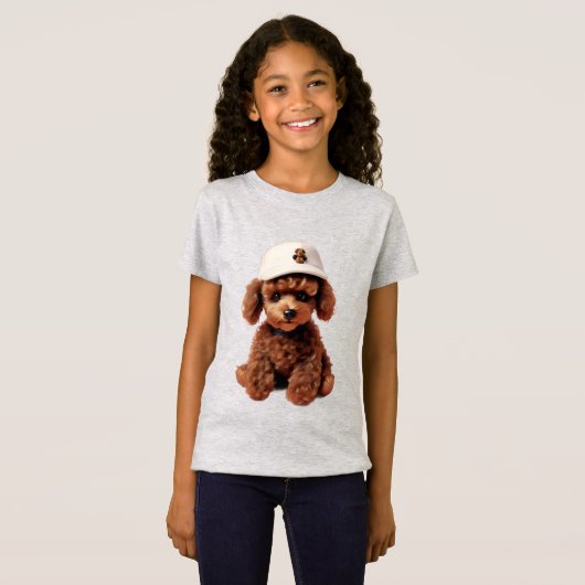 Teacup Poodle Tshirt Tシャツ (正面フル)