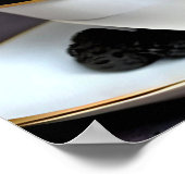 Teacup Yorkie Puppy in a Teacup Poster ポスター (角)