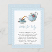 Teacups赤エレガントちゃんシャワー茶パーティーブックリクエスト (正面/裏面)