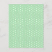 Teacups赤エレガントちゃんシャワー茶パーティーブックリクエスト (裏面)