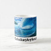 Teahupoo、タヒチ コーヒーマグカップ (中央)