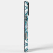Teal and Tan Modern Mandala Design Case-Mate iPhoneケース (裏面 / 右)