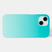 Teal aqua gradient Case-Mate iPhoneケース (裏面 (横))