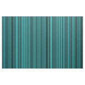 Teal Black Stripes ファブリック (ファットクウォーター)