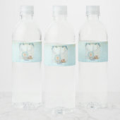 Teal & Gold Easter Bottle Labels ペットボトルラベル (ボトル)