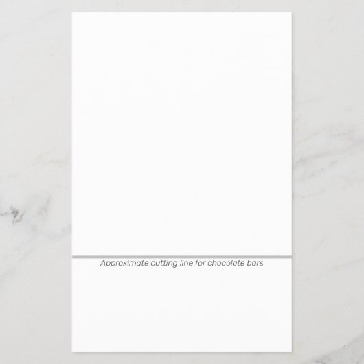 Teal Green, Burgundy Eagle Scout Candy Bar Wrapper チラシ (裏面)