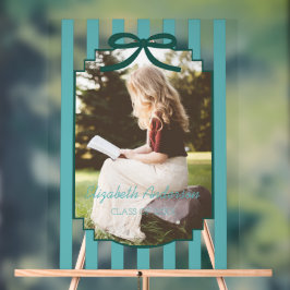 Teal Green Graduation アクリルサイン