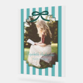 Teal Green Graduation アクリルサイン (傾斜)