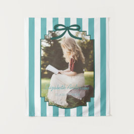 Teal Green Graduation タペストリー