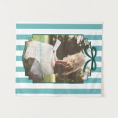 Teal Green Graduation タペストリー (正面(横))