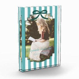 Teal Green Graduation フォトブロック