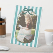 Teal Green Graduation 台座サイン (インサイチュ)