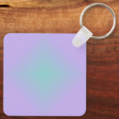 Teal Lavender Glow キーホルダー (裏面)