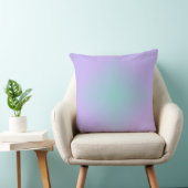 Teal Lavender Glow クッション (椅子)