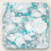 teal marble stone コースター (正面)