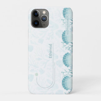 Teal Oceanic Pearls Personalised  iPhone 11 Proケース