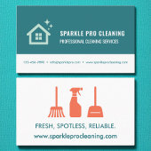 Teal Professional House Cleaning Services 名刺