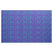 Teal Ribbons ファブリック (ファットクウォーター)