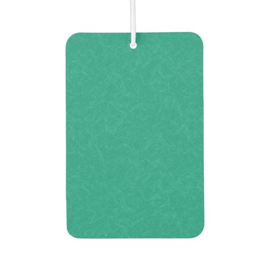 Teal textured surface with subtle swirling pattern カーエアーフレッシュナー (正面)