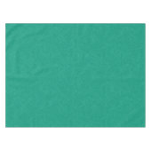 Teal textured surface with subtle swirling pattern テーブルクロス (正面(横))