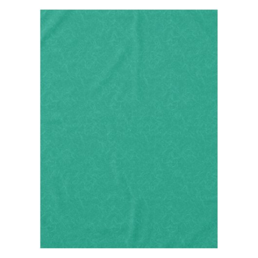 Teal textured surface with subtle swirling pattern テーブルクロス (正面)