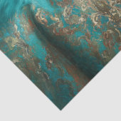 Teal Velvet Black Wolf Portrait 薄葉紙 (詳細)