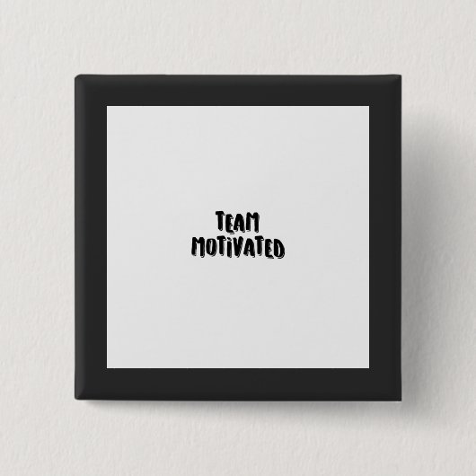 TEAM意欲を起こボタン販売。 缶バッジ (正面)