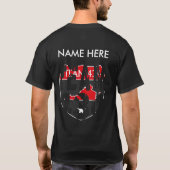 TEAM 434 - RUN THE DMV (ホワイト) Tシャツ (裏面)