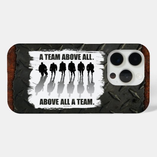 Team Above All (ホッケー) Case-Mate iPhoneケース (裏面 (横))