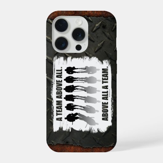 Team Above All （ホッケー） iPhoneケース (裏面)