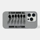 Team Above All （ホッケー） iPhoneケース (裏面横)