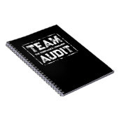 Team Audit Auditor Auditing Group Office ノートブック (右側)