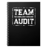 Team Audit Auditor Auditing Group Office ノートブック (正面)