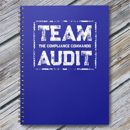 Team Audit Auditor Auditing Group Office ノートブック