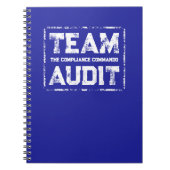 Team Audit Auditor Auditing Group Office ノートブック (正面)