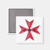 Team Aversa 2021 - 2" x 2"マグネット マグネット (正面/裏面)