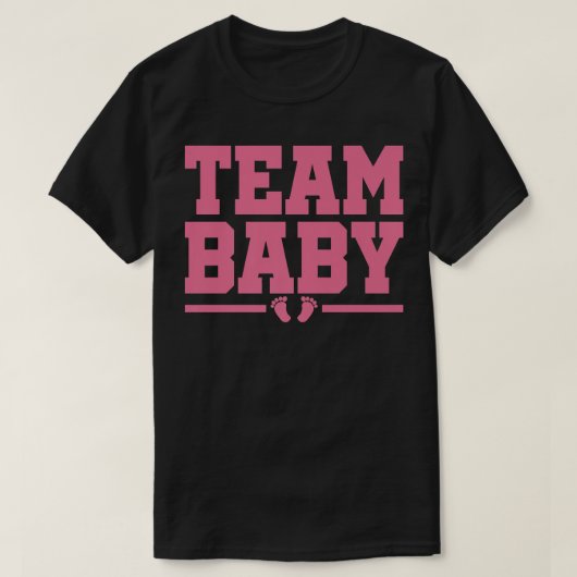 Team Baby New Baby Pregnancy Announcement 736 Tシャツ (デザイン正面)