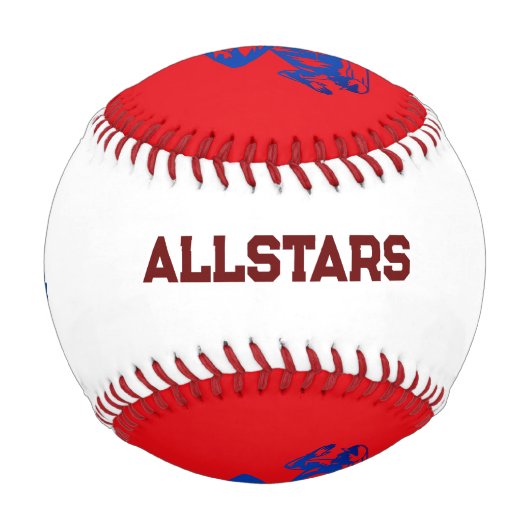 Team Baseball Personalized 野球ボール (裏面)