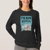 Team Beach Family Premium Tシャツ (正面)