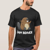 Team Beaver Beaver Tシャツ (正面)