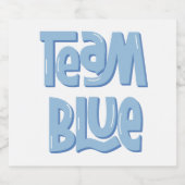 Team Blue  ビールラベル (シングルラベル)