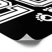 Team Boy 2026 Gender Reveal Baby Shower Matching F ポスター (角)