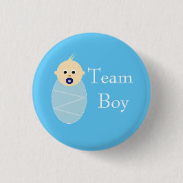 Team Boy Blue Baby Showerボタン 缶バッジ