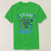 Team Boy Gender Reveal Boy 663 Tシャツ (デザイン正面)