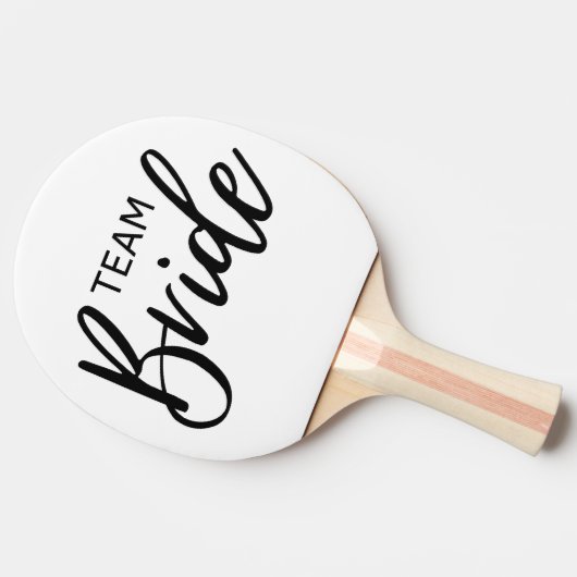 Team Bride Black 卓球ラケット (横)