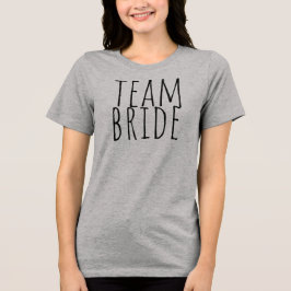 Team Bride Bridal Party Wedding トライブレンドTシャツ