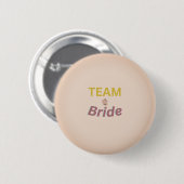 Team Bride button 缶バッジ (正面&裏面)